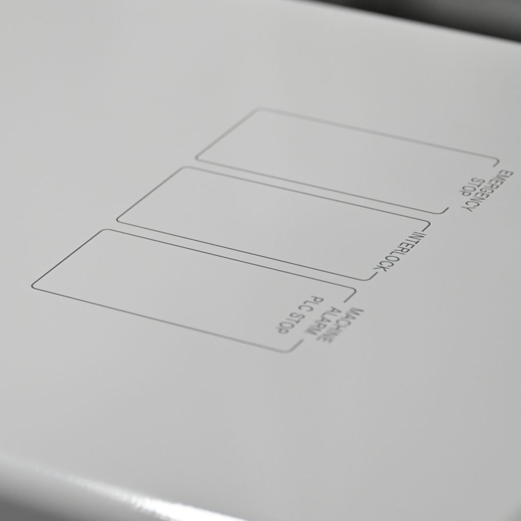 製品紹介　部品パーツ：シルク印刷